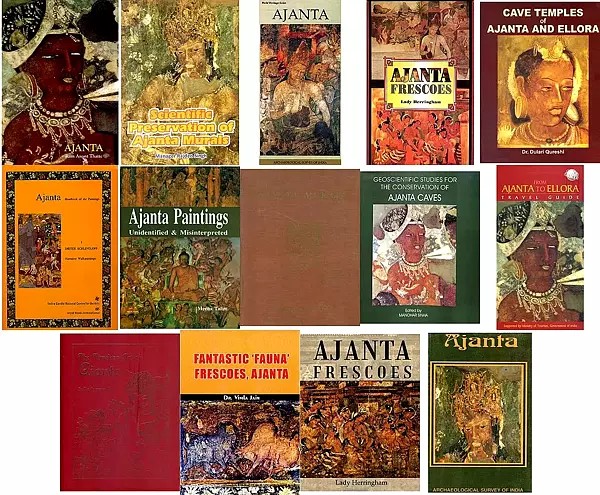 Ajanta Murals (Set of 14 Books)