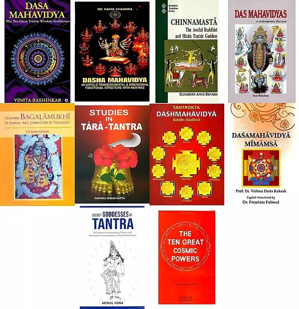 Books on the Ten Mahavidyas in English (Set of 10 Books)