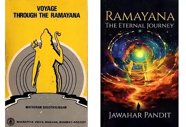 Ramayana: An Eternal Journey and Voyage (Set of 2 Books)