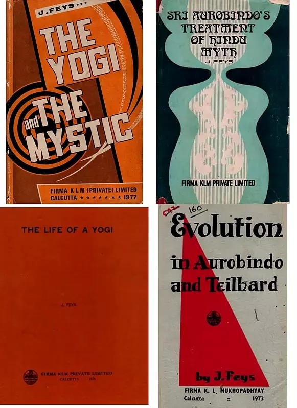 Jan Feys on Sri Aurobindo (Set of 4 Books)