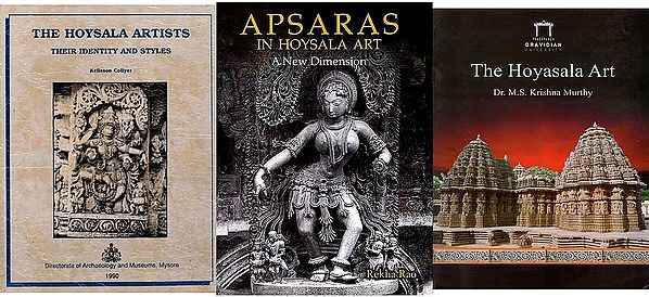 Hoysala Art (Set of 3 Books)