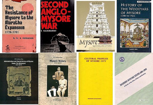 History of Mysore (Set of 8 Books)