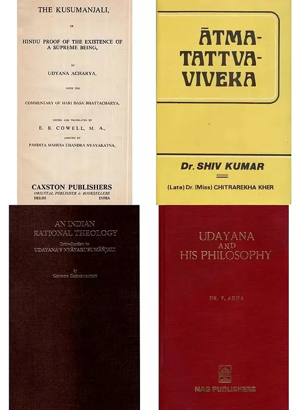 Udayana: His Works and Studies (Set of 4 Books)