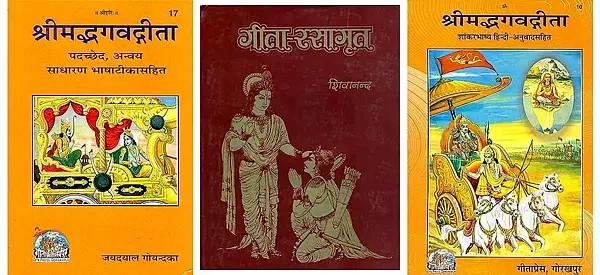 श्रीमद्भगवद्गीता Study Kit (Set of 3 Books)