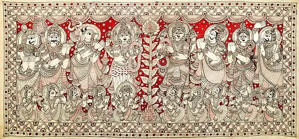 Shiva-Parvati Wedding
