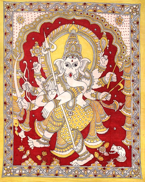 Ashtabhuja-Dhari Nritya Ganesha