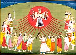 Creation of Devi