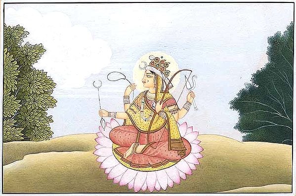 Devi as Shiva