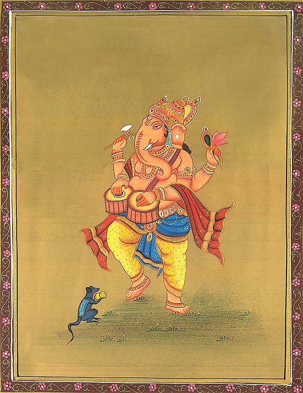 Ganesha As Drummer (Musical Ganesha Series)