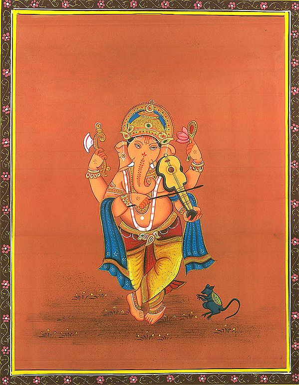 Ganesha Plays Violin (Musical Ganesha Series)