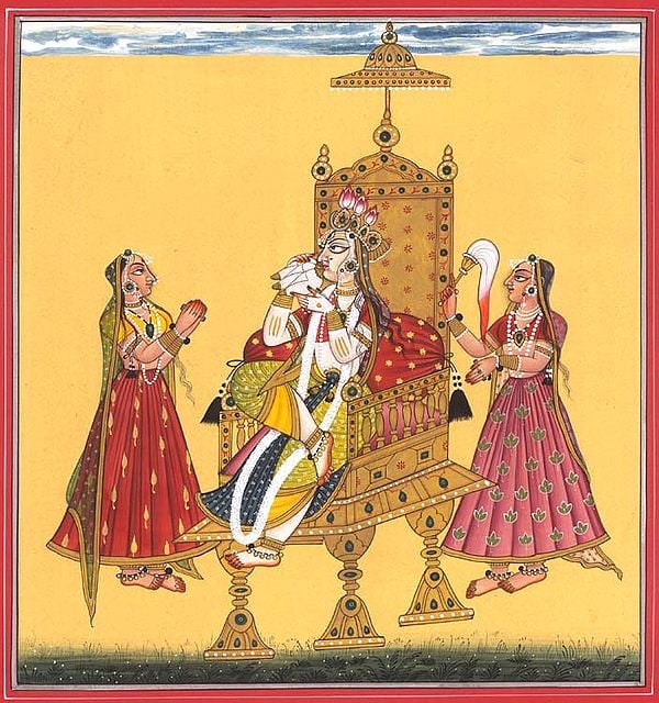 Goddess Bhagavati - The Bestower of Wealth (Tantric Devi Series)