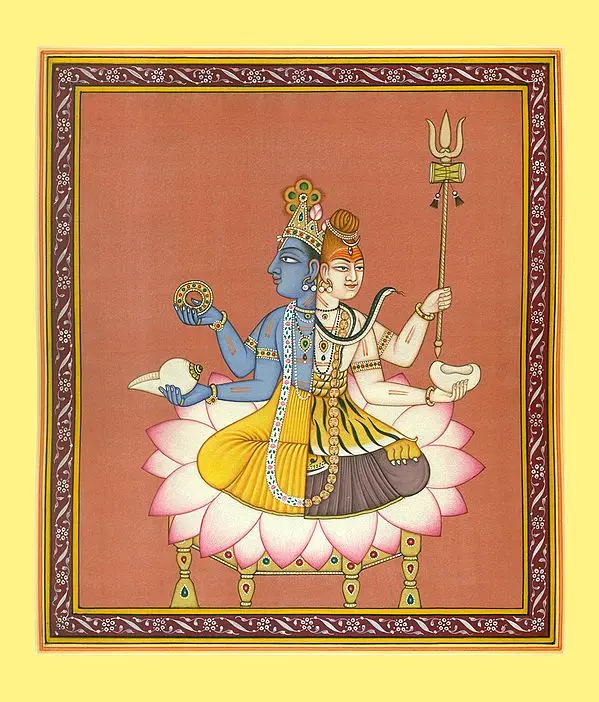 Hari-Hara (A Composite Image Vishnu and Shiva)