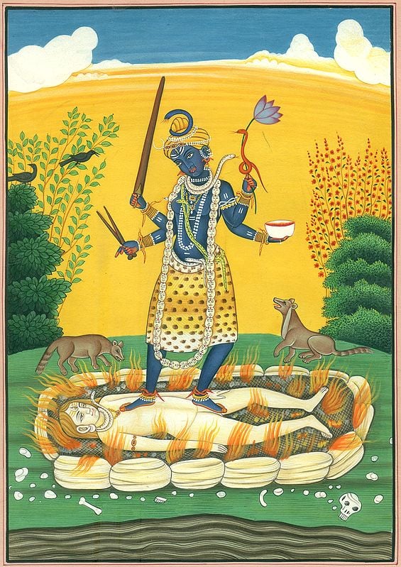Nila Saraswati (The Blue Tara)