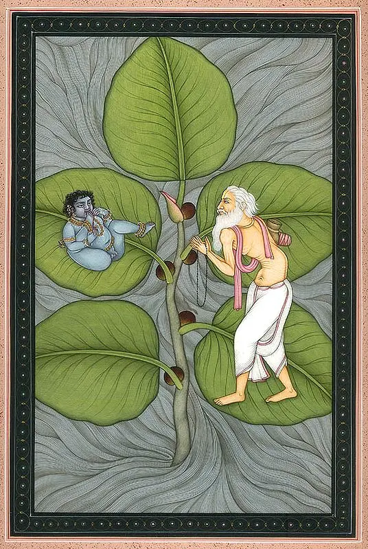 Vatapatra-Shayi Krishna