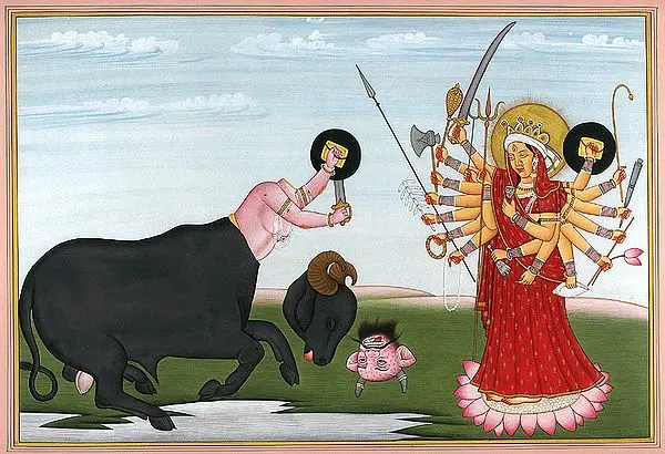 Mahalakshmi | Watercolor on Paper