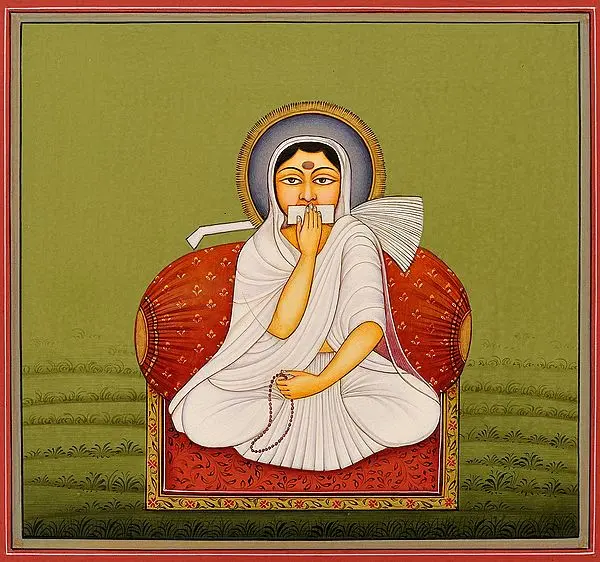 A Jain Sadhavi from Svetambara Sect