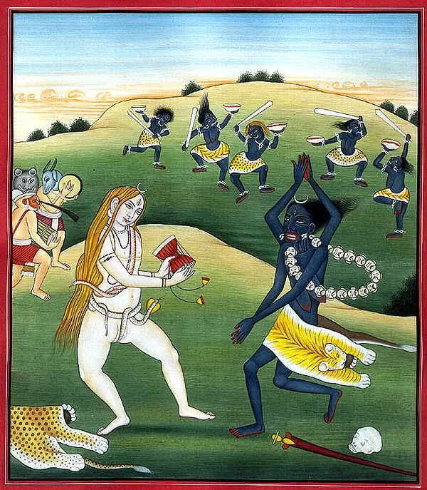 Behold My Mother Playing with Shiva!
