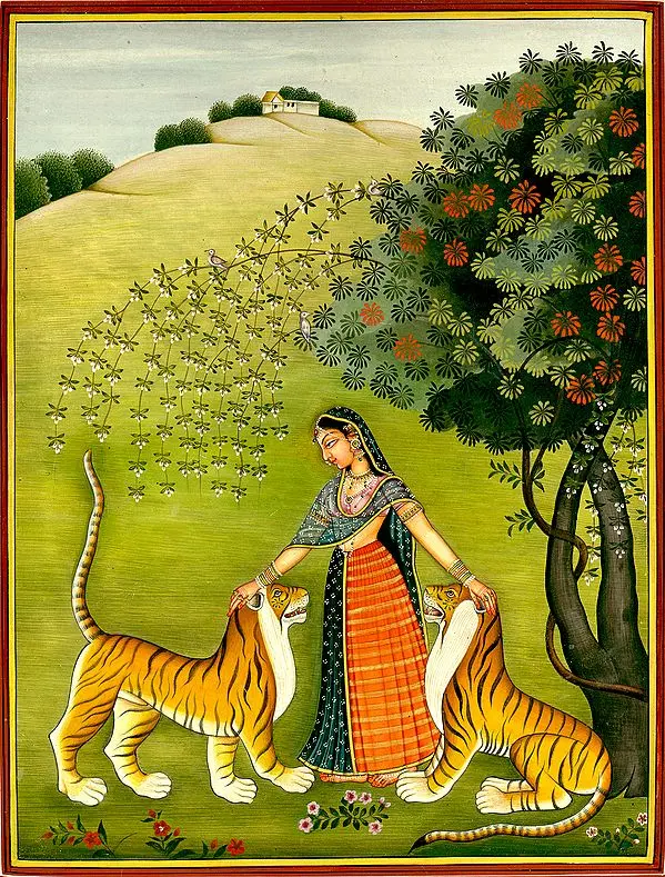 Ragini Sehuti with Tigers
