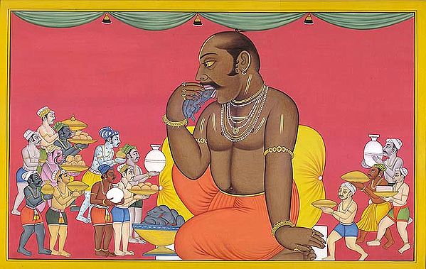 Kumbhakarana, The Huge Bodied Brother of Ravana