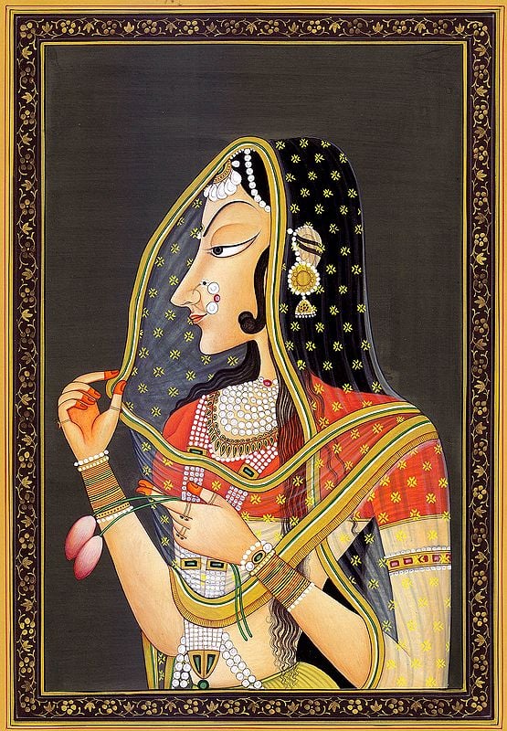 Bani-Thani: Portrait of a Lady who is the Model of Beauty