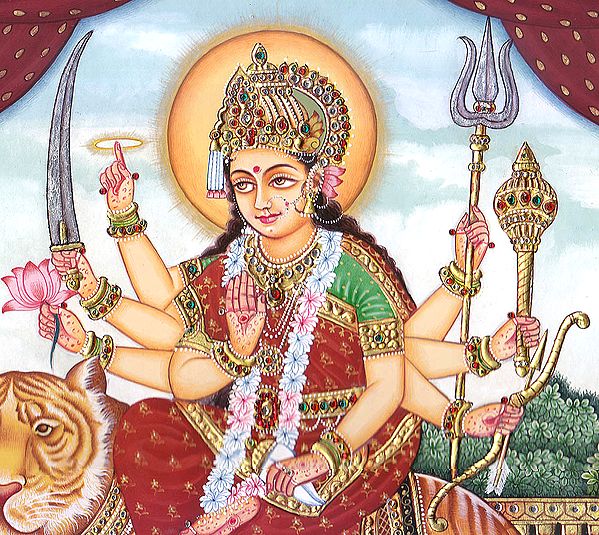 Mother Goddess Durga | Exotic India Art