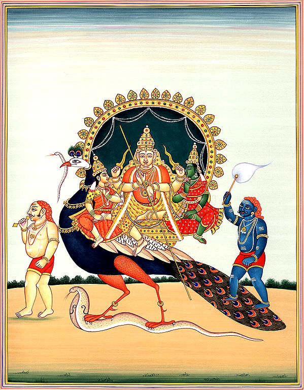 Murugan, Subrahmanya or Karthikeyan