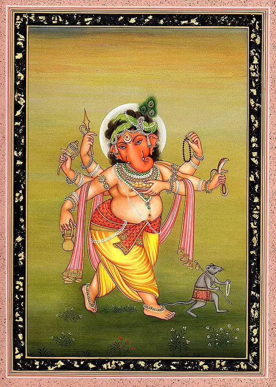 Ganesha Traverses The Countryside