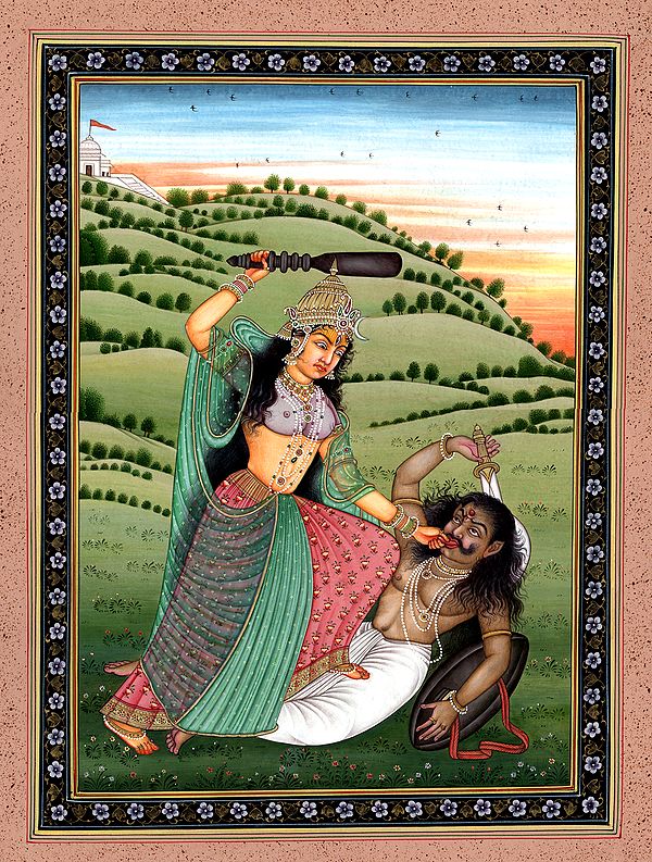 Goddess Bagalamukhi