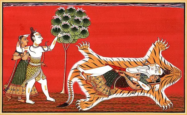 A Vision Of Shiva-Parvati