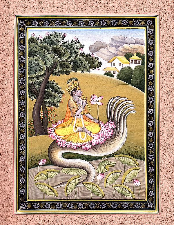 Krishna and Kaliya