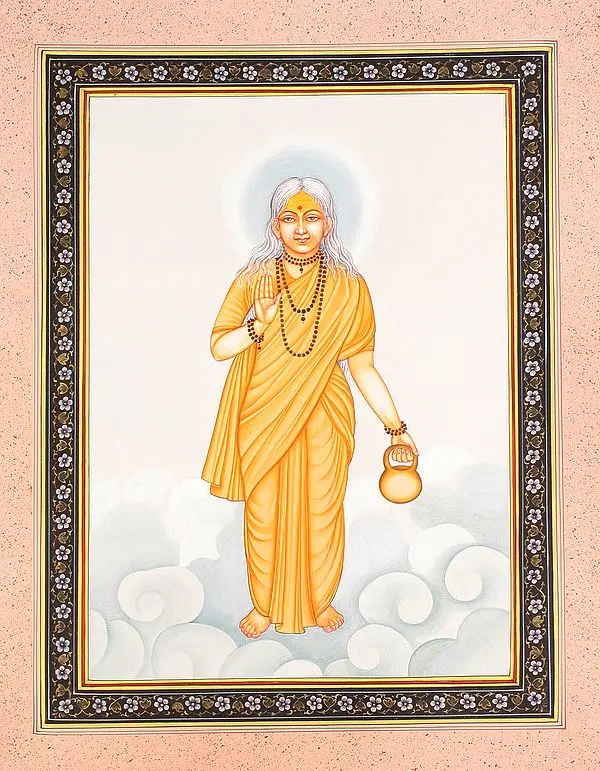 Devi Poornima With The Golden Brow