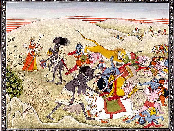 Kali Attacks on the Battlefield