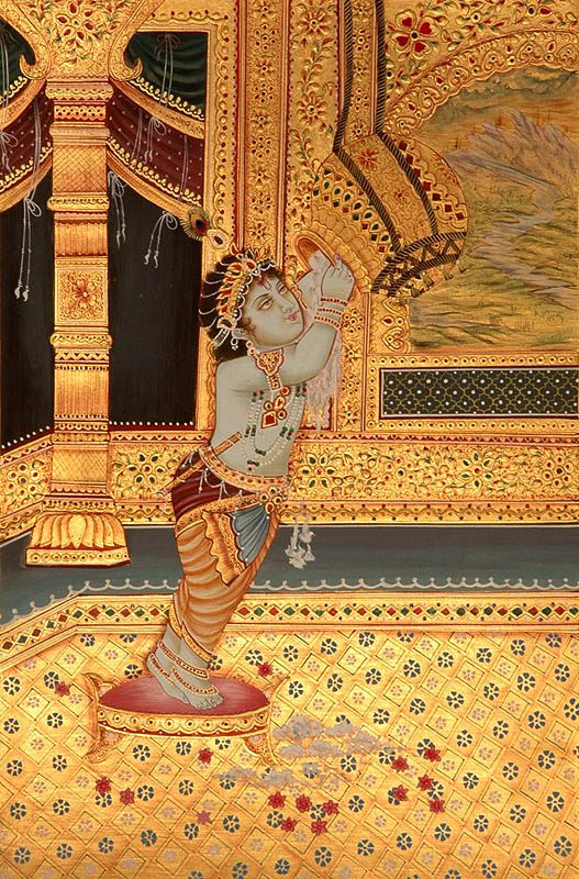 Krishna Stealing Butter