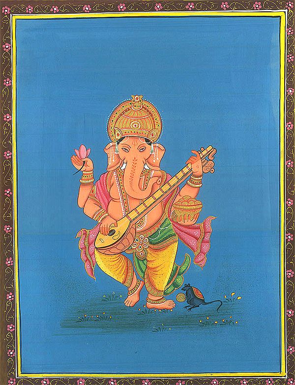Lord Ganesha Plays Veena (Musical Ganesha Series)