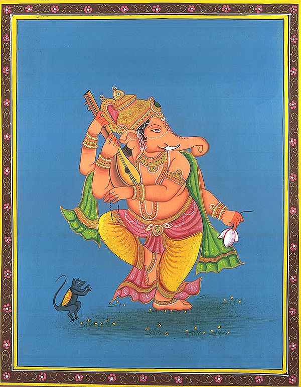 Nrittya Ganesha Plays Veena (Musical Ganesha Series)