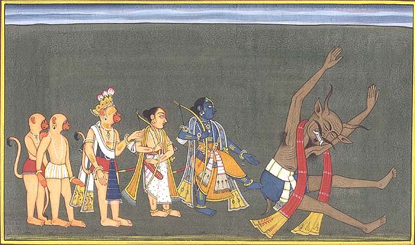 Ram and Lakshmana in Exile