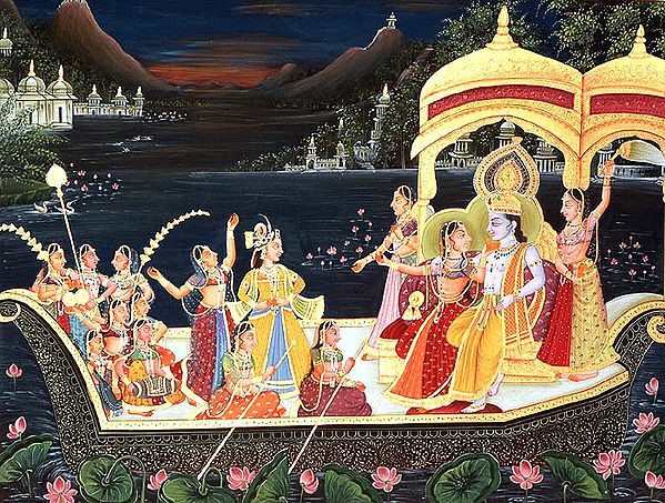 Shri Hari's Lila is the Boat to Cross Over the Ocean of Mundane Existence