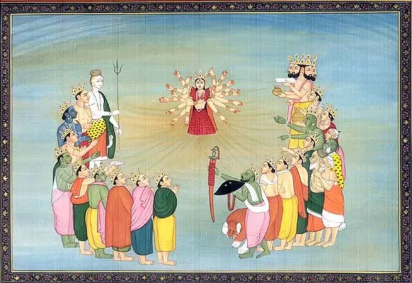 The Creation Of Devi