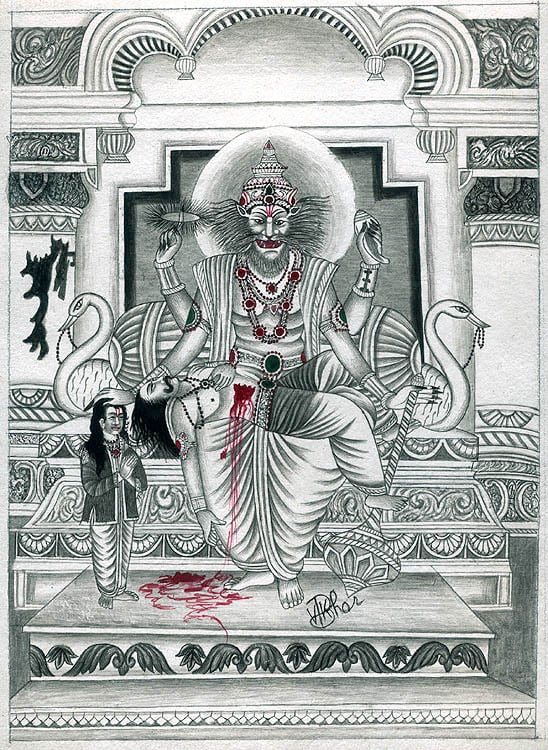 The Salvation of Hiranyakasyapu (Shrimad Bhagavata Purana)