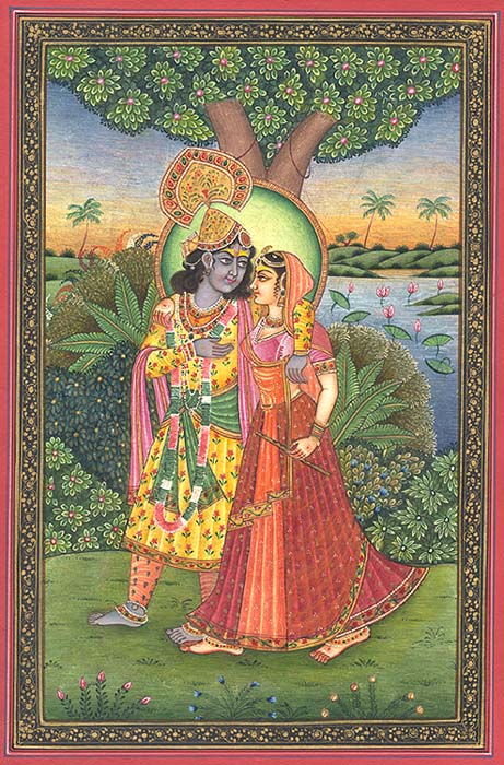 Youth and Passion (Krishna and Radha)