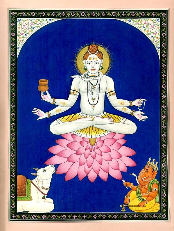 Padmasana Bhagawan Shiva