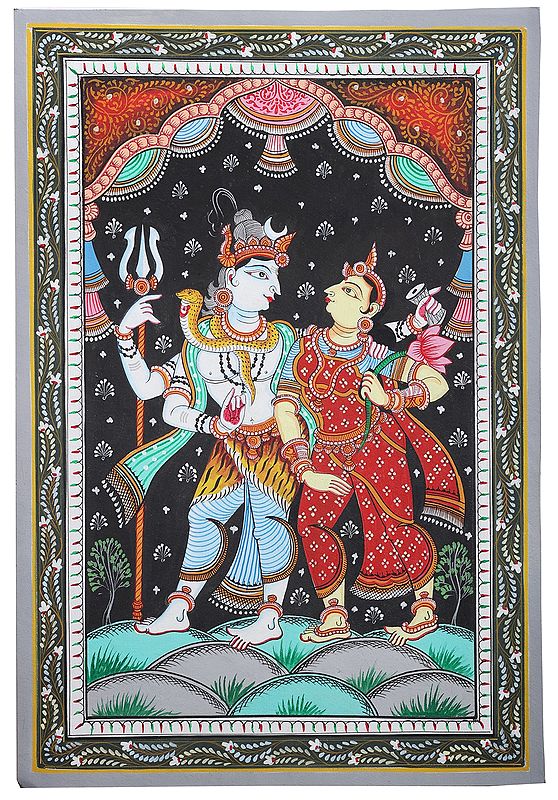 Standing Shiva Parvati
