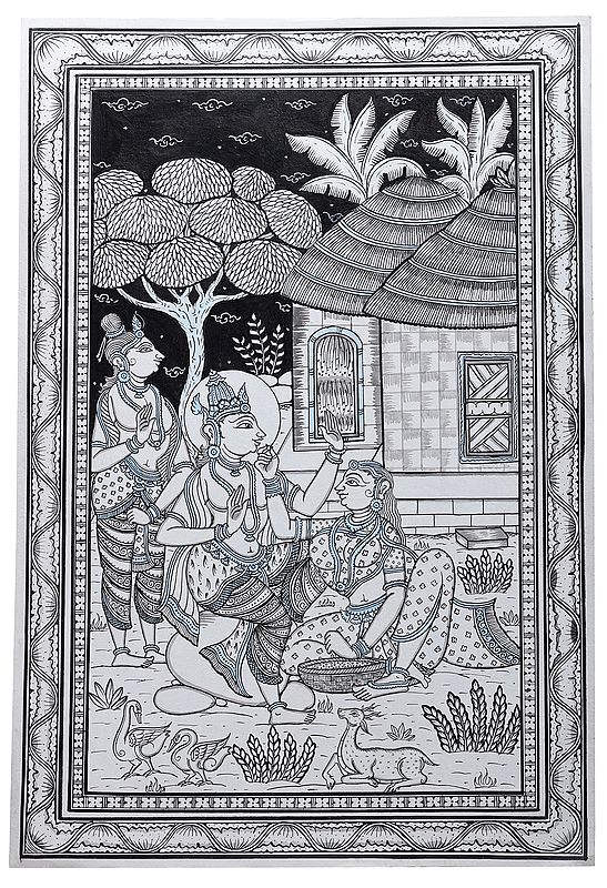 Episode of Shabari from the Ramayana
