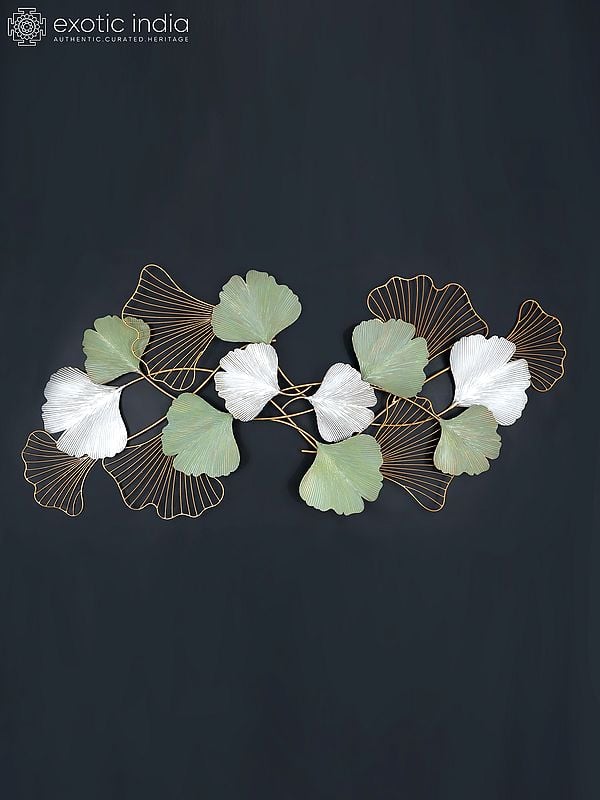 72" Designer Ginkgo Leaves Wall Decor | Home Decor