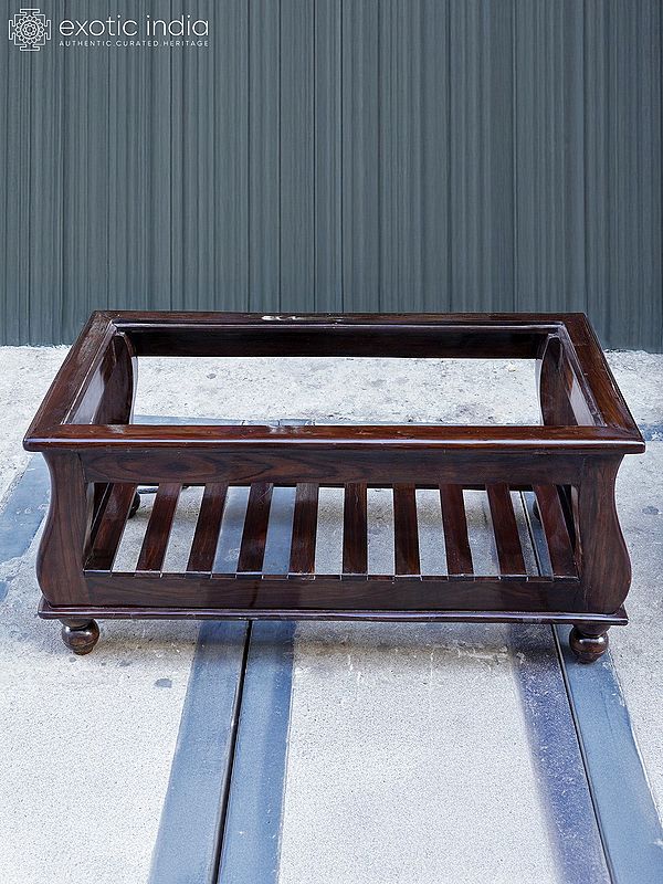 40" Rectangular Coffee Table in Wood | Rosewood Item For Home