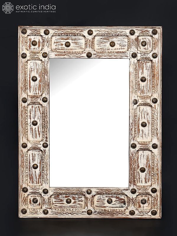 42" Designer Wall Hanging Mirror | Home Decor