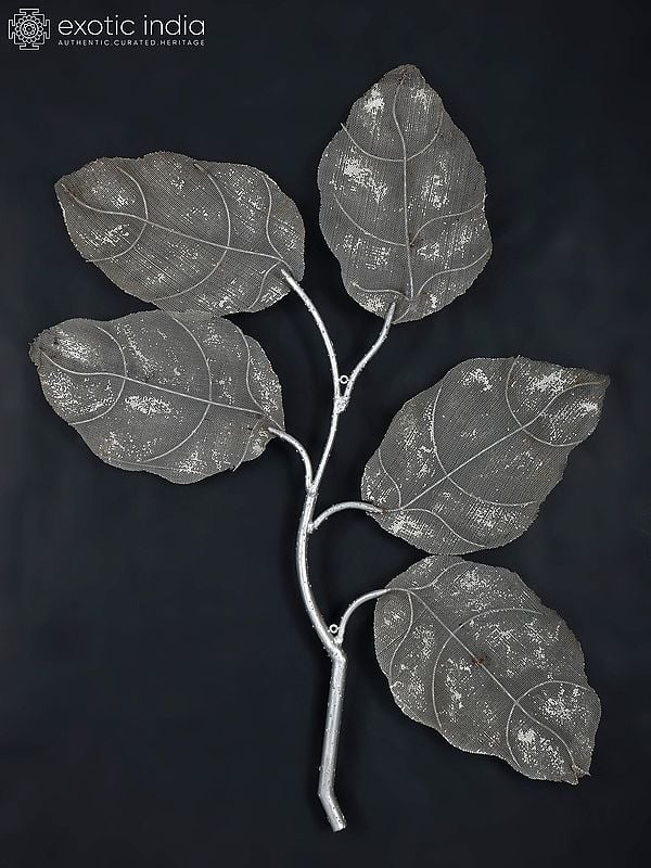 48" Large Leaves Design Wall Art | Home Decor | Wall Hanging