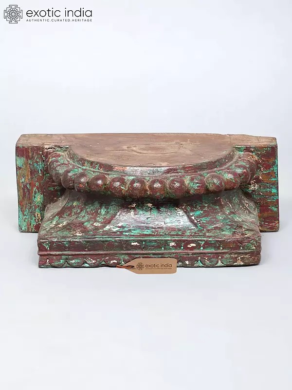 14" Designer Wooden Base/Pedestal