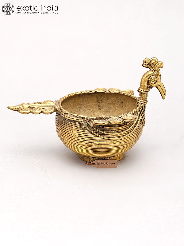 6" Small Swan Urli Bowl