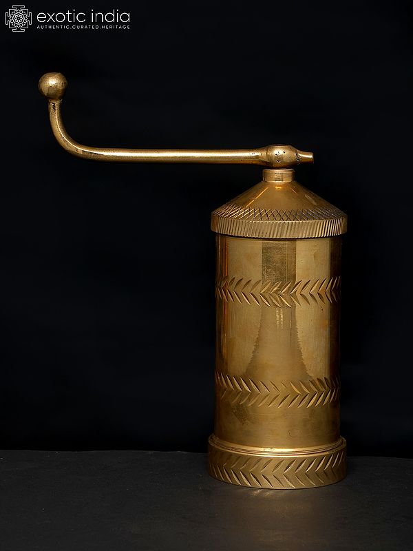 8" Brass Sev Namkeen Maker Machine with 7 Pattern Jali